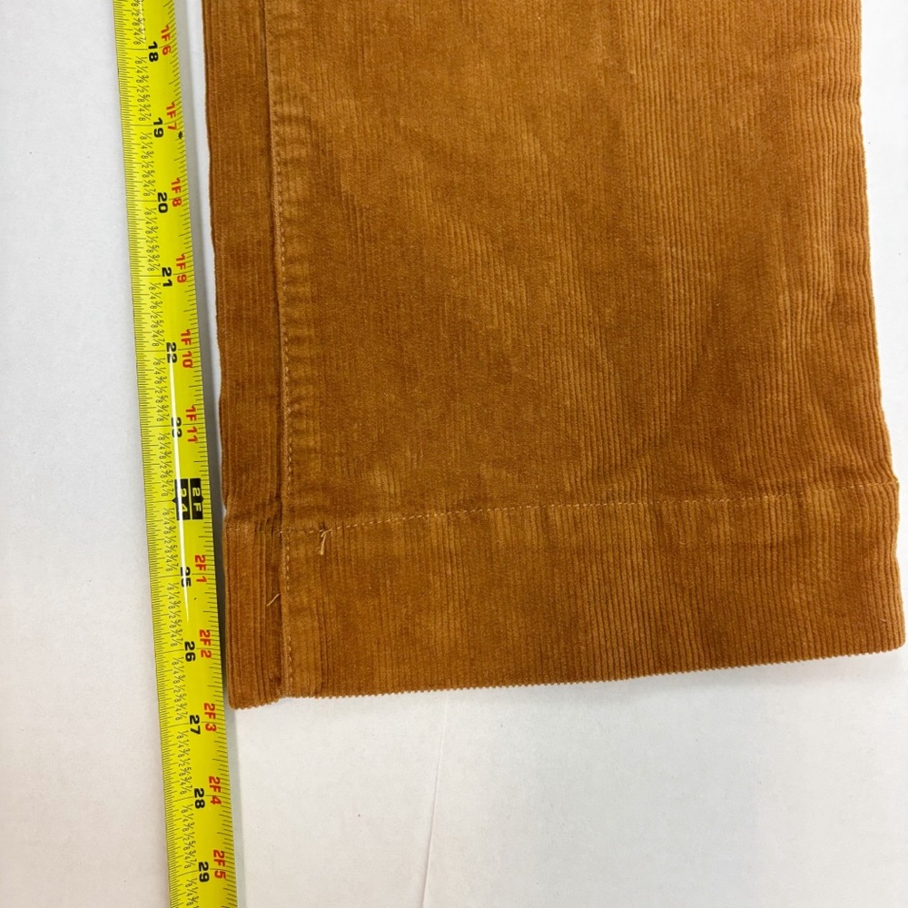 Show Me Your MuMu Cropped Everhart Jumpsuit in Camel Corduroy Size XL - Picture 11 of 11